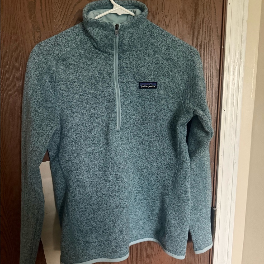 Patagonia Teal Knit Sweater